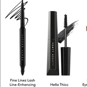 Fenty Beauty Amplify Your Eyes Duo: Fine Linez Lash Line-Enchancing Eyeliner
